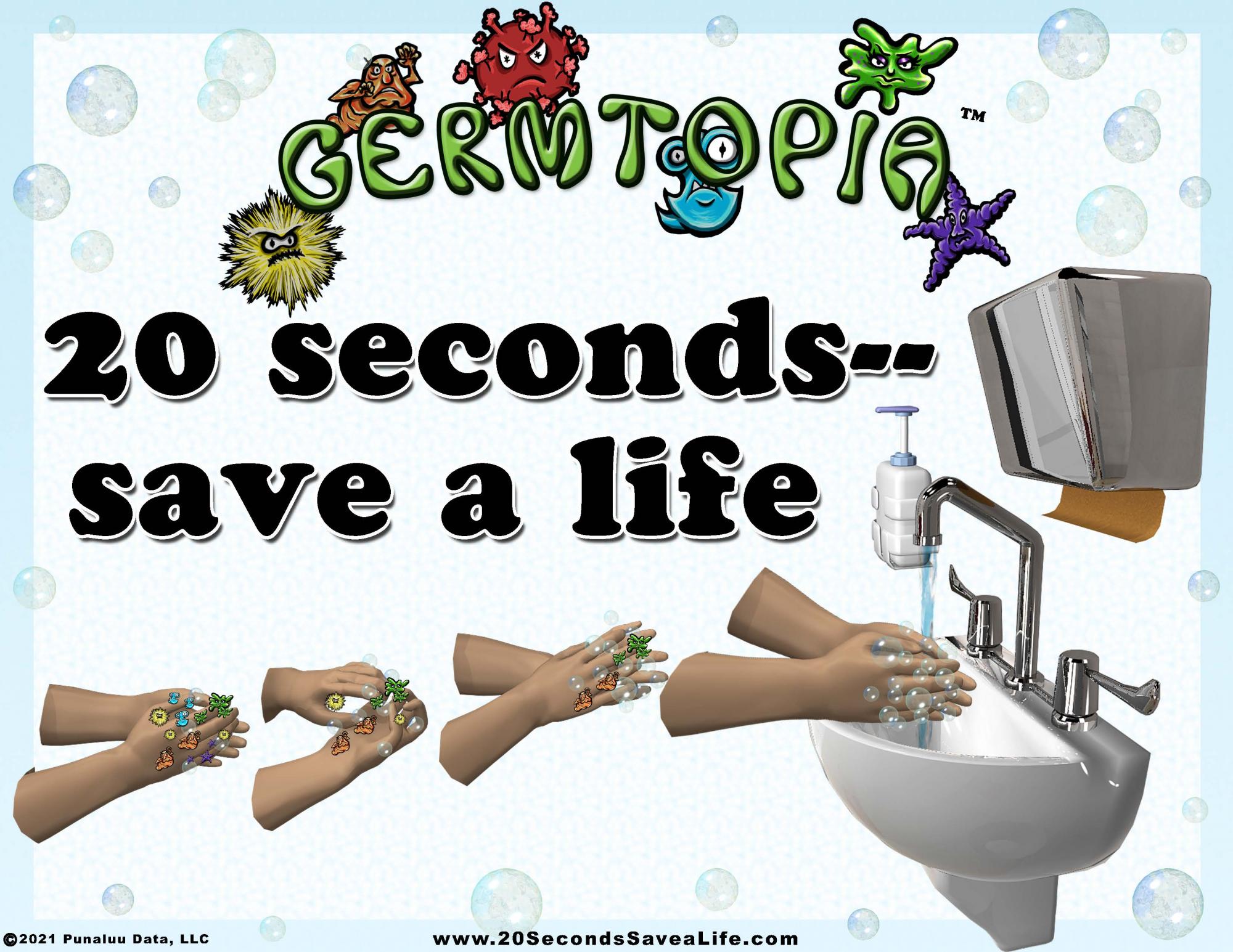 Small poster with Corona