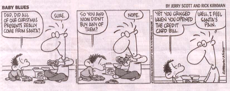 Post Christmas Bills